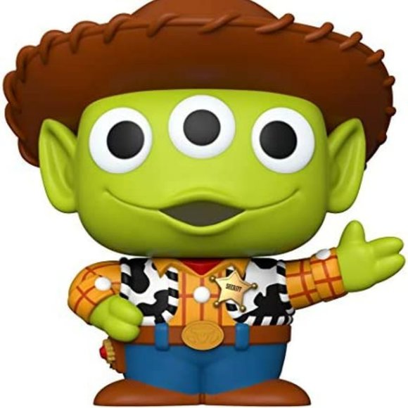 Funko Pop! Disney: Pixar Alien Remix - 10 Inch Alien as Woody Vinyl Figure - Picture 3 of 5
